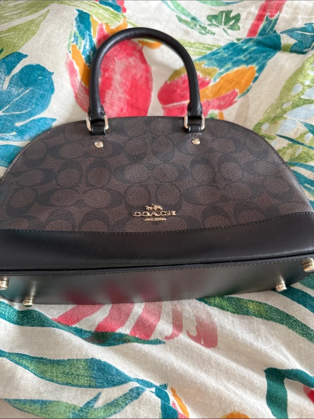 Coach Mini Sierra Satchel 11 x 11 x 3”